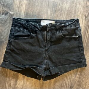 Cute Black Jean Shorts and Nice Flared Leggings!!